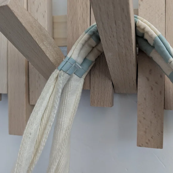 Checkered Tote Bag with Front Pocket - Picture 5 of 13